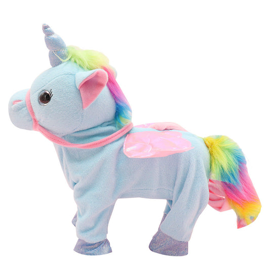 🎁New Arrivals 50% OFF--Walking and singing unicorn cuddly toy