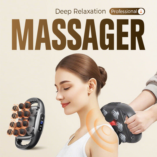 🔥🎁 New Arrival 50% OFF--Multi-Functional Automatic 12-Head Muscle Massager