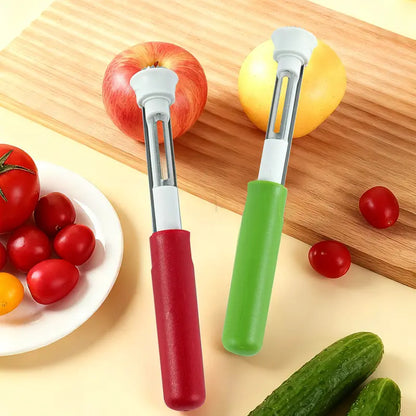 🎁BUY 1 GET 1 FREE🔥Stainless Steel Fruit Corer & Peeler 2 in 1🍎🔪