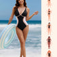 🔥HOT SALE 50% OFF👙Color Block Tummy Control One-Piece Swimsuit