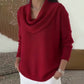 Women’s Elegant Cozy Cowl Collar Sweater