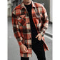 🔥 LAST DAY PROMOTION - 50%OFF 🔥 Plaid Turn-Down Collar Coat