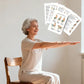 Chair Yoga Spiral Notebook for Weight Loss