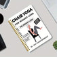 Chair Yoga Spiral Notebook for Weight Loss