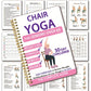 Chair Yoga Spiral Notebook for Weight Loss