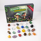 🎁Early Christmas Hot Sale 50% OFF🎅🎄24 Pcs Christmas Calendar Crystals - Natural Stone Crystal Journey