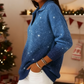 ✨ Women’s Sparkly Knit Long Sleeve Sweater