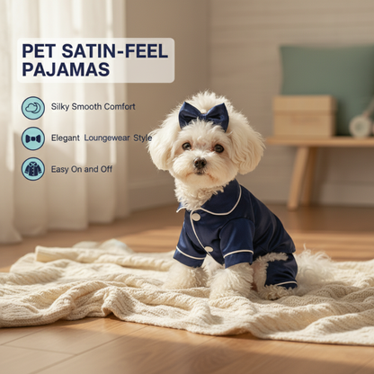 🎅50% OFF✨Pet pajamas with satin feel🐶