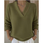 Cozy V-Neck Sweater for Casual Wear