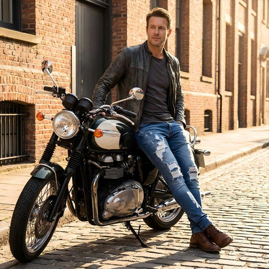 🔥🎁New arrival 50% OFF💥Men's Stylish Ripped Skinny Jeans