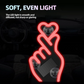 📢📢50%  OFF !! ⏰Solar-Powered Finger Heart LED Car Light